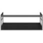 PURA lavabo frame 102x46cm, noir mat