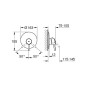 Grohe Concetto - Mitigeur de douche encastré, chrome 19345001