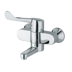Kludi Medi Care - Mitigeur de lavabo à levier KLINIK, chrome 349220524