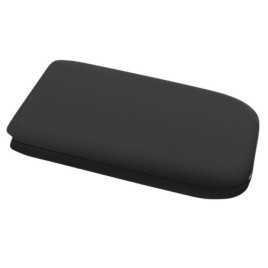 WALDORF Soft Close Toilet Seat, noir mat/chrome