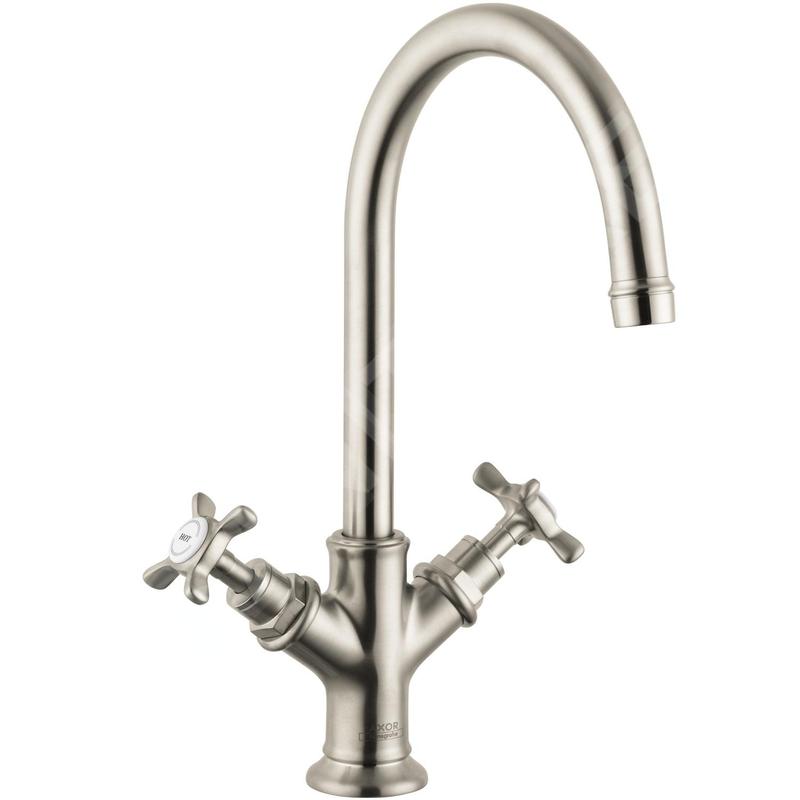 Axor Montreux - Mélangeur lavabo avec deux robinets, nickel brossé 16502820 Axor Montreux - Mélangeur lavabo avec deux robinets, nickel brossé 16502820