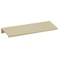Poignée en métal, 110/96mm, tapis en or brossé