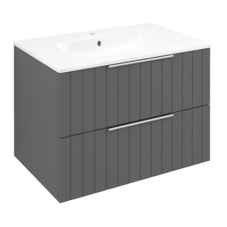CIRASA Vanity Unité 69,8x52x46cm, bande de carina