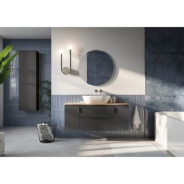 CIRASA Vanity Unité 69,8x52x46cm, bande de carina