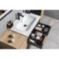 CIRASA Vanity Unité 69,8x52x46cm, bande de carina CIRASA Vanity Unité 69,8x52x46cm, bande de carina