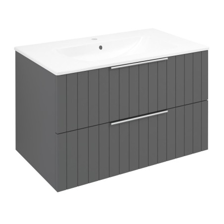 CIRASA Vanity Unité 79,8x52x46cm, bande de carina