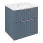 CIRASA Vanity Unité 59,2x64x46cm, bande de sienne CIRASA Vanity Unité 59,2x64x46cm, bande de sienne