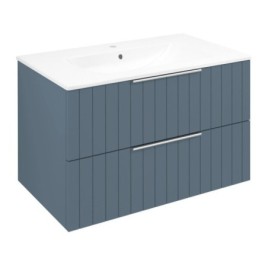 CIRASA Vanity Unité 79,8x52x46cm, bande de sienne