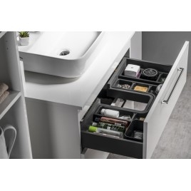 CIRASA Vanity Unité 79,8x52x46cm, bande agila