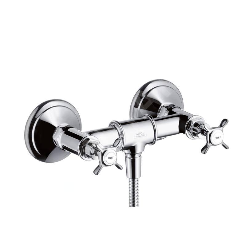 Axor Montreux - Mitigeur de douche avec 2 robinets, nickel brossé 16560820 Axor Montreux - Mitigeur de douche avec 2 robinets, nickel brossé 16560820