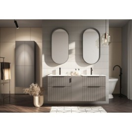 CIRASA Cabinet de bassin 30x64x46cm, droite/gauche, verde