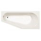 TIGRA R Bain asymétrique 170x80x46cm, ivoire TIGRA R Bain asymétrique 170x80x46cm, ivoire