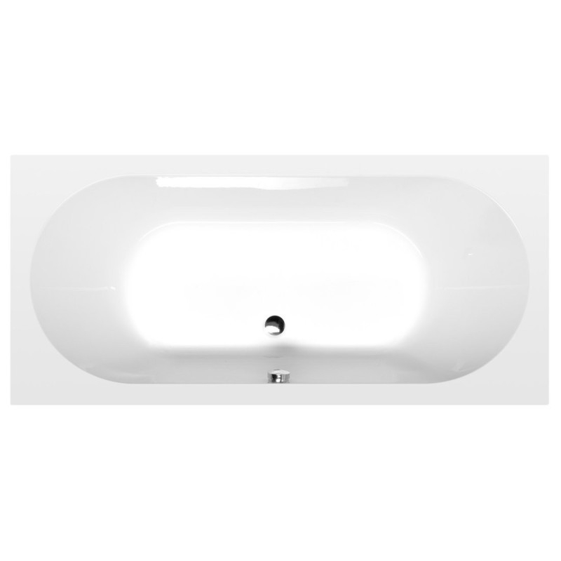LEVANA Bain rectangulaire 170x80x39cm, Blanc LEVANA Bain rectangulaire 170x80x39cm, Blanc