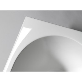 LEVANA Bain rectangulaire 170x80x39cm, Blanc