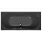 LEVANA Bain rectangulaire 170x80x39cm, gris LEVANA Bain rectangulaire 170x80x39cm, gris