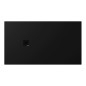 TRENECA Cast Marble Shower Tray 160x90cm, Cuttable selon votre Req, noir mat