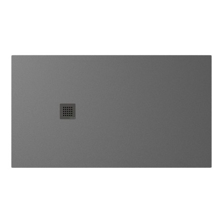TRENECA Cast Marble Shower Tray 160x90cm, Cuttable selon votre Req, gris mat