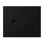TRENECA Cast Marble Shower Tray 110x90cm, Cuttable selon votre Req, noir mat TRENECA Cast Marble Shower Tray 110x90cm, Cuttable selon votre Req, noir mat
