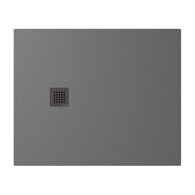 TRENECA Cast Marble Shower Tray 110x90cm, Cuttable selon votre Req, gris mat TRENECA Cast Marble Shower Tray 110x90cm, Cuttable selon votre Req, gris mat