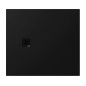 TRENECA Cast Marble Shower Tray 110x100cm, Cuttable selon votre Req, noir mat TRENECA Cast Marble Shower Tray 110x100cm, Cuttable selon votre Req, noir mat