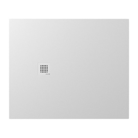 TRENECA Cast Marble Shower Tray 120x100cm, Cuttable selon votre Req, blanc mat