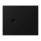 TRENECA Cast Marble Shower Tray 120x100cm, Cuttable selon votre Req, noir mat TRENECA Cast Marble Shower Tray 120x100cm, Cuttable selon votre Req, noir mat