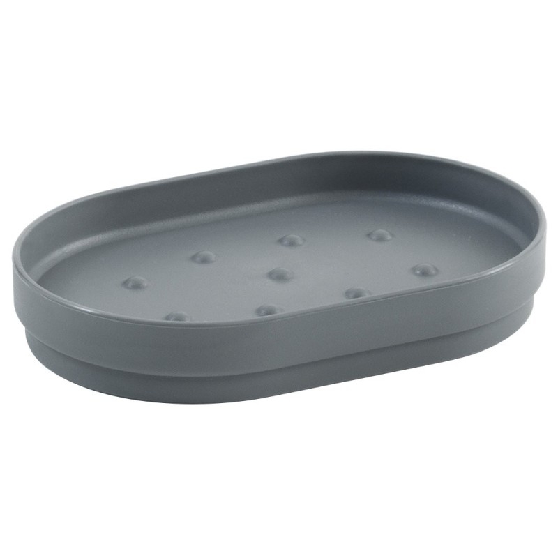 SHARON Plat à savon de qualité, gris