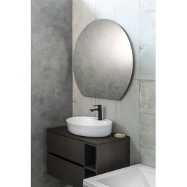 DARA CUT rétro-éclairé LED 20W, ø 100cm, feuille de chauffage