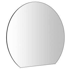 DARA CUT rétro-éclairé LED 20W, ø 100cm, feuille de chauffage