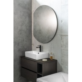 DARA CUT rétro-éclairé LED 20W, ø 100cm, feuille de chauffage