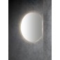 DARA CUT rétro-éclairé LED 20W, ø 100cm, feuille de chauffage