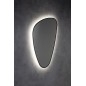 ELENA rétro-éclairé LED 20W, 68x96cm, noir mat