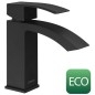 Mélangeur de lavabo GINKO 35 sans déchets pop up, cartouche de mélange ECO, tapis noir Mélangeur de lavabo GINKO 35 sans déchets pop up, cartouche de mélange ECO, tapis noir