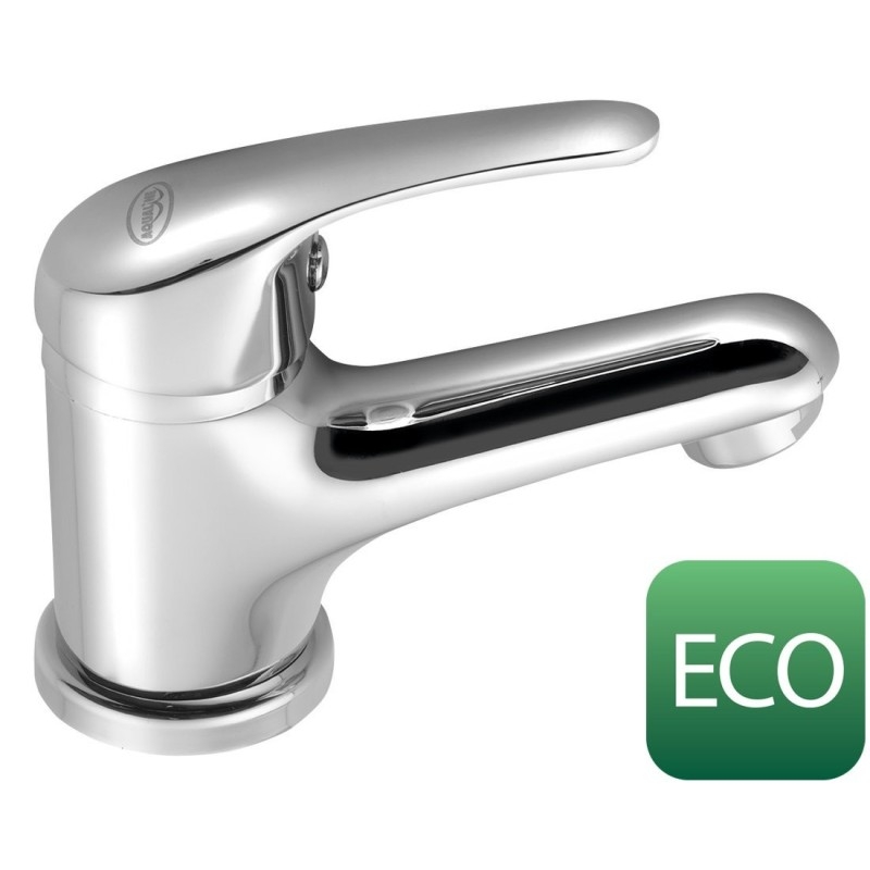 Mélangeur de lavabo AQUALINE 35 sans déchets pop up, cartouche de mélange ECO, chrome Mélangeur de lavabo AQUALINE 35 sans déchets pop up, cartouche de mélange ECO, chrome