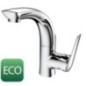 Mélangeur de lavabo FLY avec écaillement pivotant, sans déchets pop up, cartouche de mélange ECO, chrome Mélangeur de lavabo FLY avec écaillement pivotant, sans déchets pop up, cartouche de mélange ECO, chrome