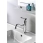 VIENNA Robinet de mélangeur de lavabo avec les déchets Pop Up, ECO Cartouche, chrome VIENNA Robinet de mélangeur de lavabo avec les déchets Pop Up, ECO Cartouche, chrome