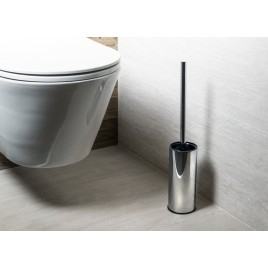 Brosse de toilette, chrome