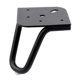 Pied de meubles, hauteur 103mm, noir mat