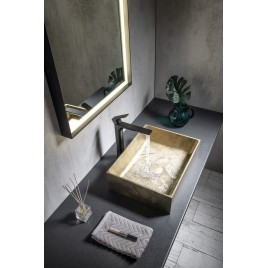 Robinet en béton de comptoir FORMIGO, 47,5x36,5cm, or