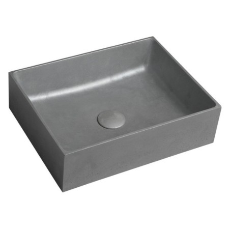Robinet en béton de comptoir FORMIGO, 47,5x36,5cm, argent