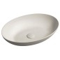 Lavabo en béton, 60x40cm, sable