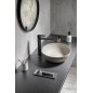 Lavabo en béton, dia 39cm, sable