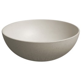 Lavabo en béton, dia 39cm, sable