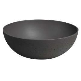 Lavabo en béton, dia 39cm, anthracite