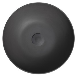 Lavabo en béton, dia 39cm, anthracite