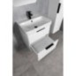 Unité de vanité DENEB 56,5x55x43,5m, tapis blanc