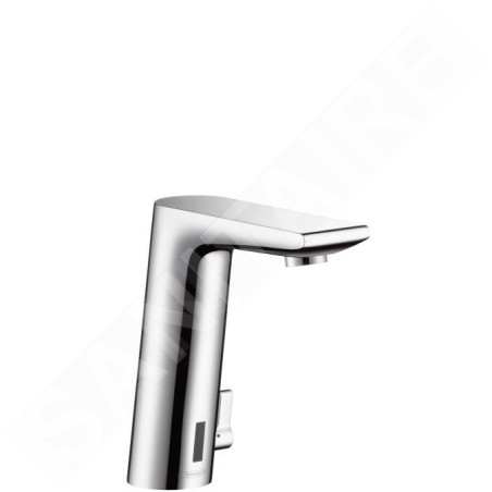 Hansgrohe Metris S - Mitigeur de lavabo électronique avec contrôle de la température à piles, chrome 31100000