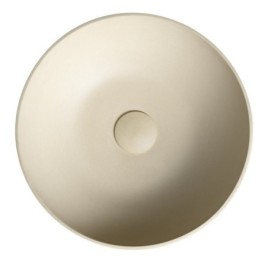 Robinet en béton de comptoir FORMIGO, dia 39cm, jaune
