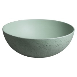 Lavabo en béton, dia 39cm, vert
