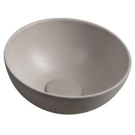 Lave-vaisselle en béton, dia 26cm, sable